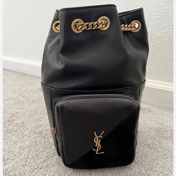 NWT Saint Laurent Jamie Leather Backpack - Picture 16 of 16